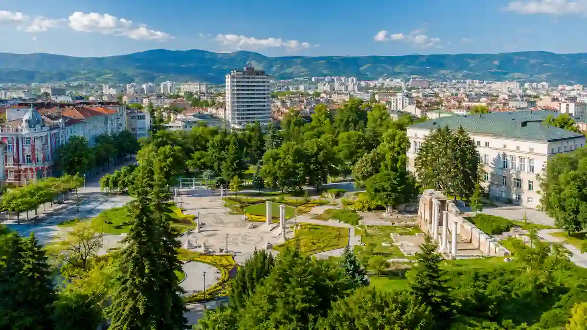 Istanbul Airport to Stara Zagora transfer — city view
